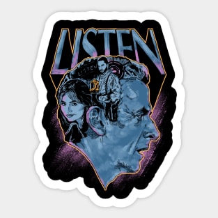 Listen Sticker